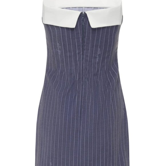 With Jean - NEW! With Jean Chloe Corset Mini Tuxedo Dress - Sz Small - Picture 4 of 13